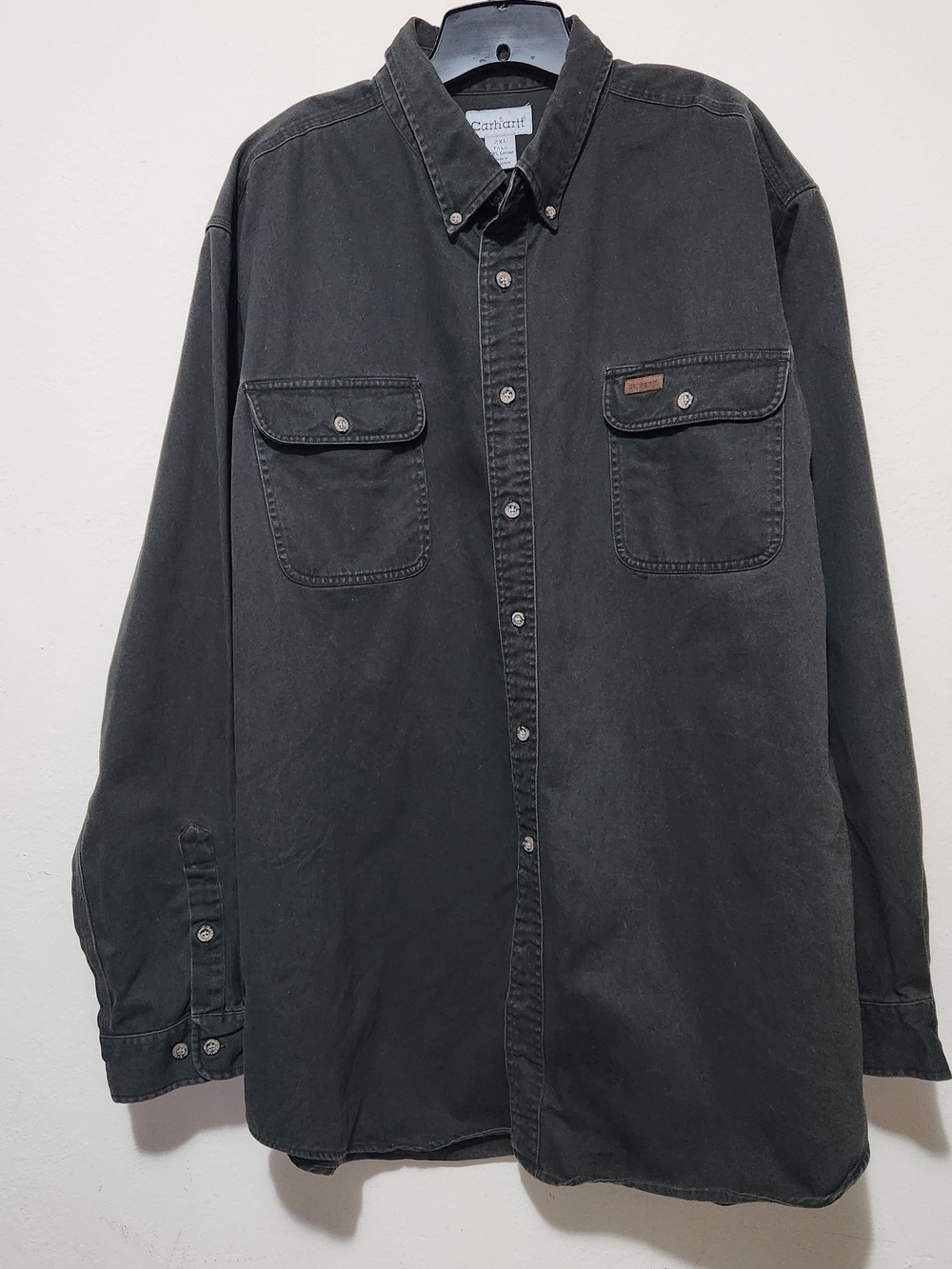 Carhartt Grail Boxy Fit Workcore Streetwear Gorpcore Circular Style Olive Shirt